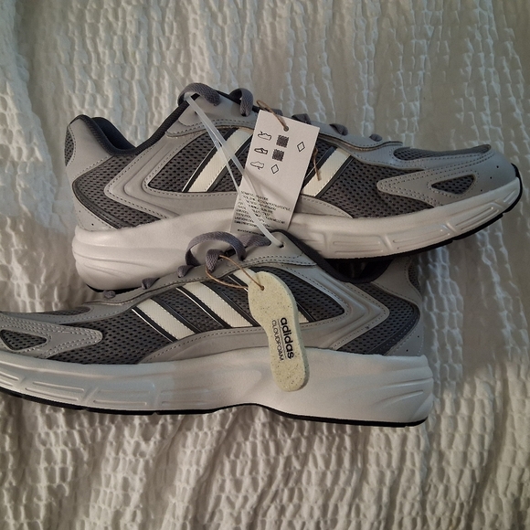 New adidas Eclyptix 2000 Gray & White Men's Shoes Size 12 - Picture 3 of 7